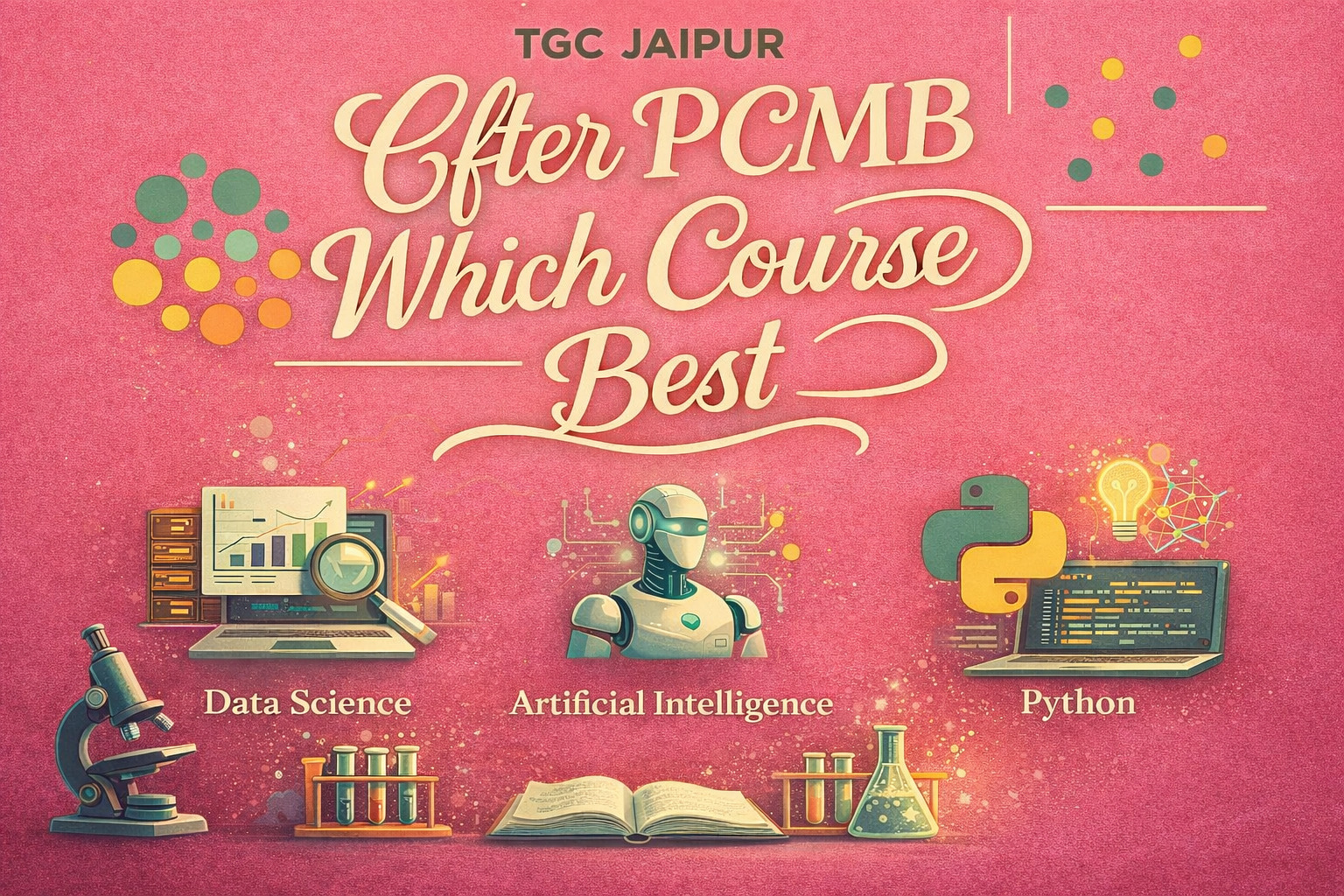 Science Pcmb After PCMB Which Course Is Best? | Data Science, AI & Python | TGC Jaipur