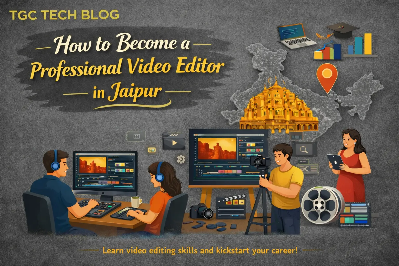 How to Become a Professional Video Editor in Jaipur | Complete Guide