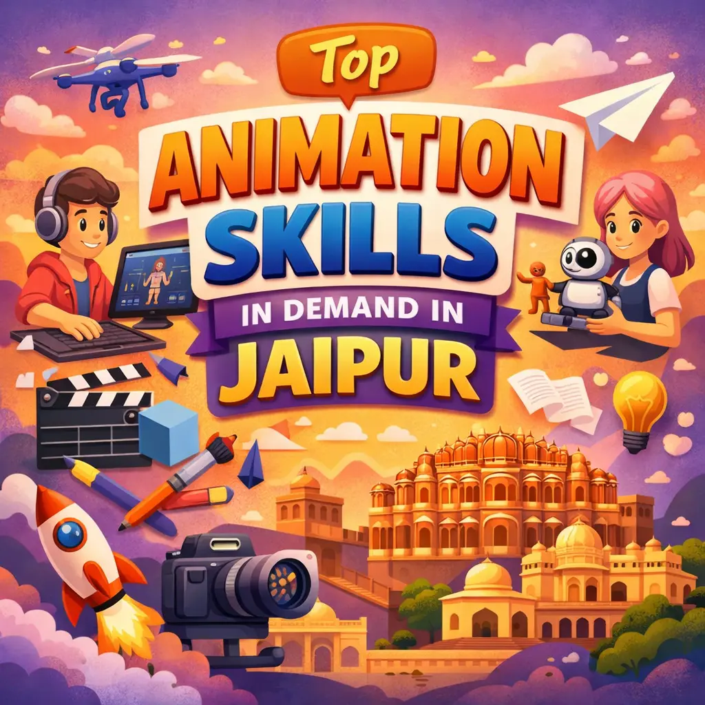 Top Animation Skills in Demand in Jaipur | Animation Career Guide