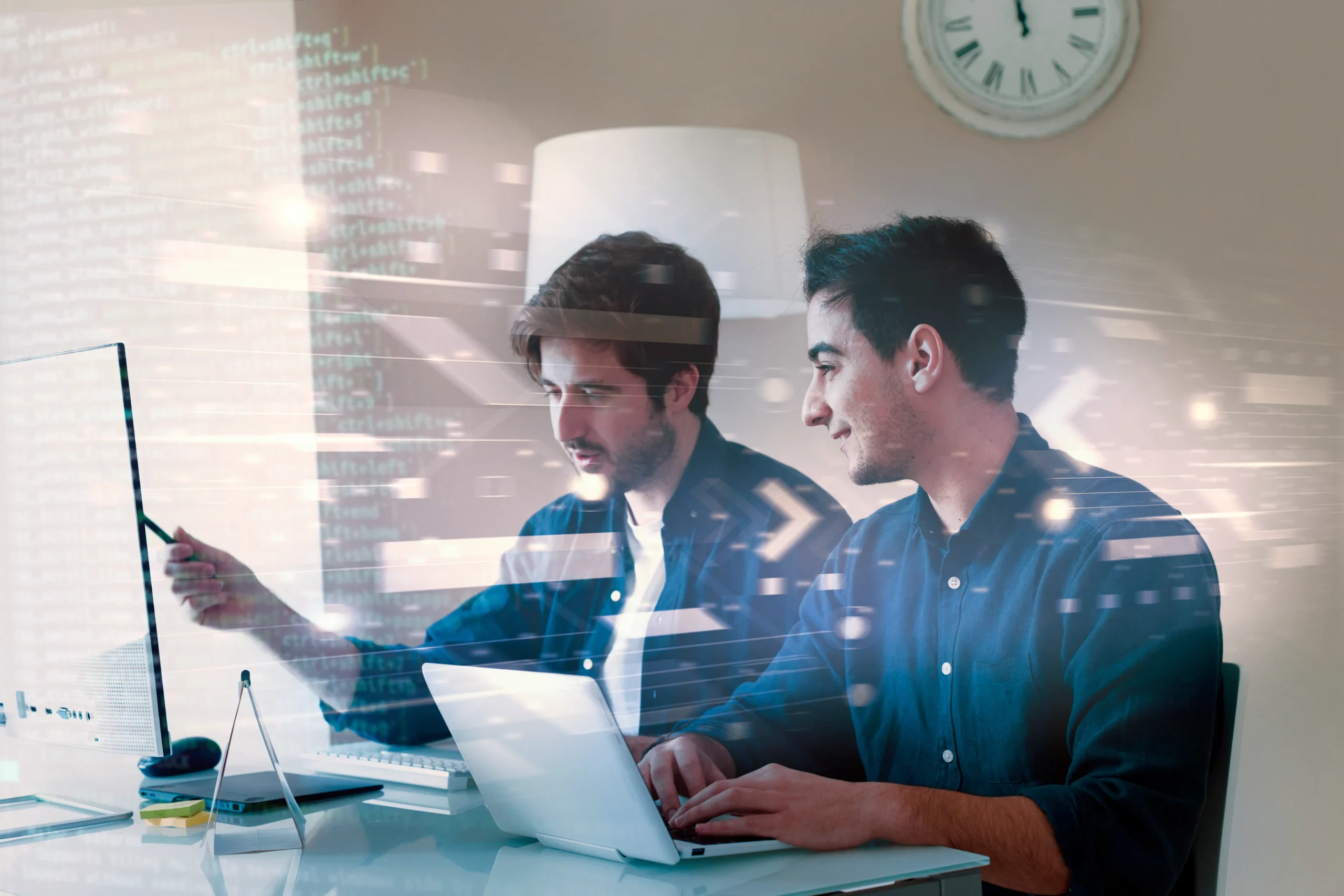 Front-end development with HTML, CSS, and JavaScript